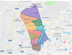 đường nổi tiếng tại Quận Tân Phú