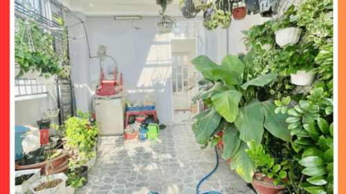 Sân Thượng Nhà bán 4 tầng Tân Phú sổ hồng đầy đủ