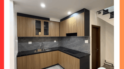 bếp đầy đủ công năng