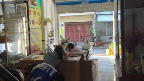 nhà phân lô ô tô vào nhà Hồ Đắc Di