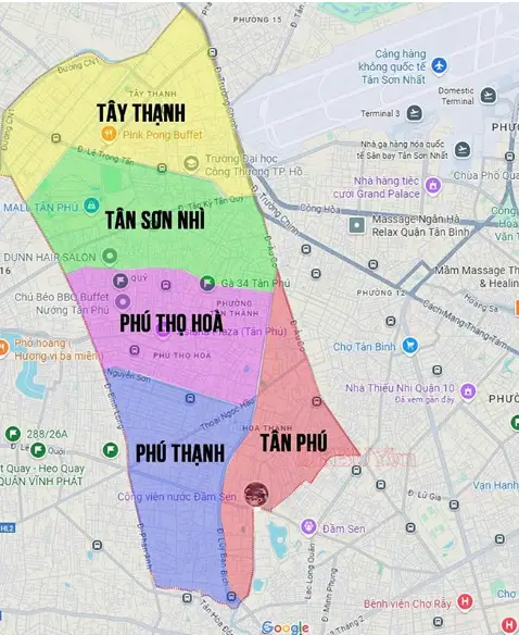 địa chỉ aeon mall tân phú