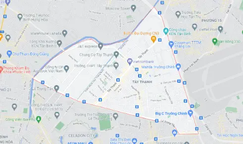 tây thạnh thuộc phường nào tây thạnh thuộc phường nào