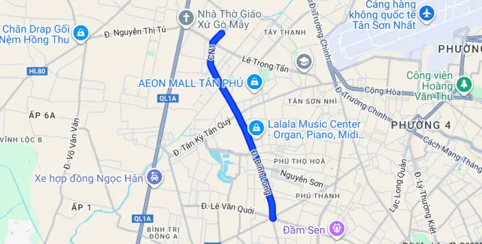 đường bình long tân phú