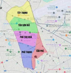 quận tân phú sau sáp nhập còn bao nhiêu phường